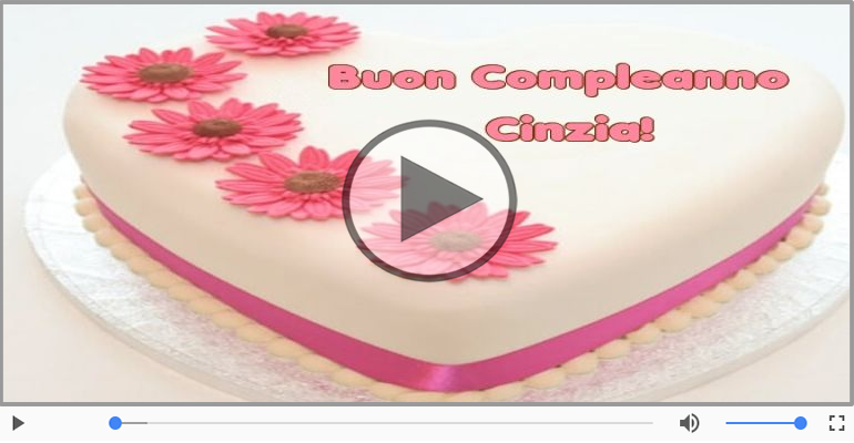 Buon Compleanno Cinzia!