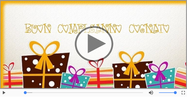 Tanti Auguri di Buon Compleanno Cognato!