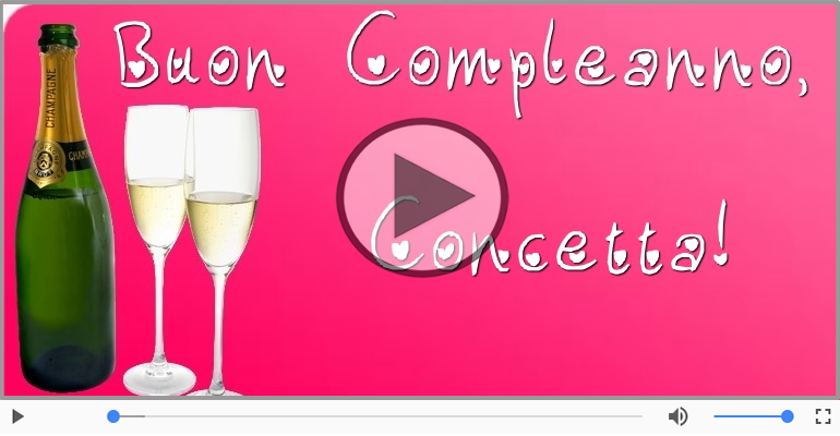 Happy Birthday Concetta! Buon Compleanno Concetta!