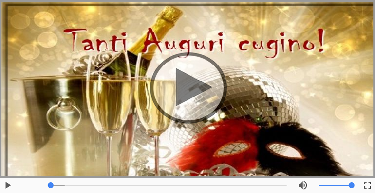 Tanti Auguri di Buon Compleanno Cugino!