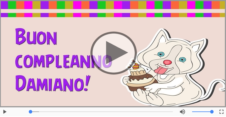 It's your birthday Damiano ... Buon Compleanno!