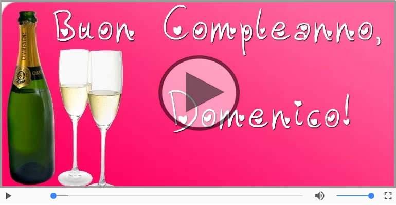 Tanti Auguri di Buon Compleanno Domenico!