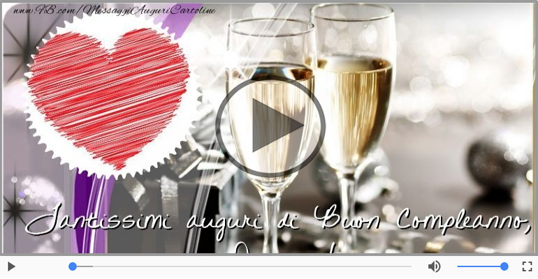 Happy Birthday Donna! Buon Compleanno Donna!