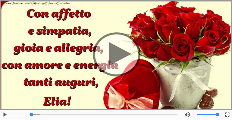 Tanti Auguri di Buon Compleanno Elia!