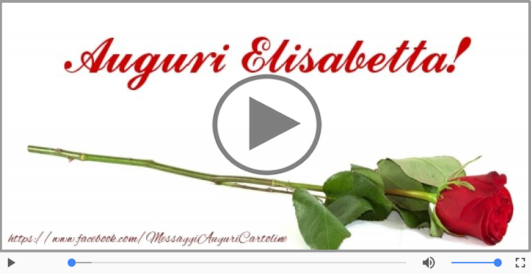 It's your birthday Elisabetta ... Buon Compleanno!