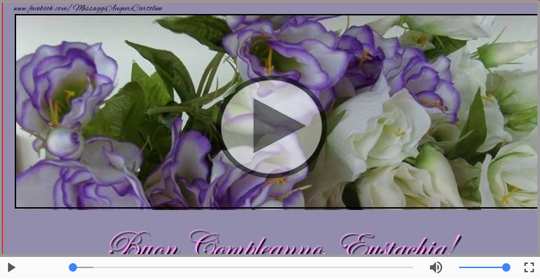 It's your birthday Eustachia ... Buon Compleanno!