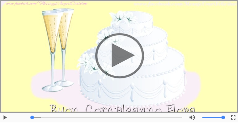 Buon Compleanno Flora!