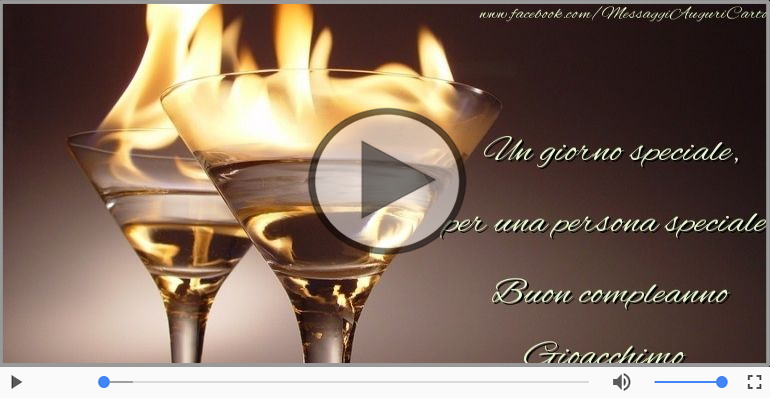 Buon Compleanno Gioacchimo!