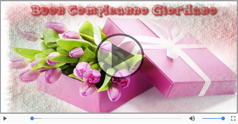 Buon Compleanno Giordano!