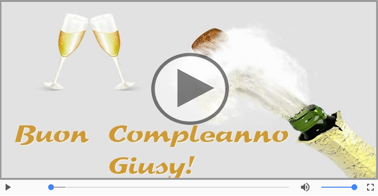 It's your birthday Giusy ... Buon Compleanno!