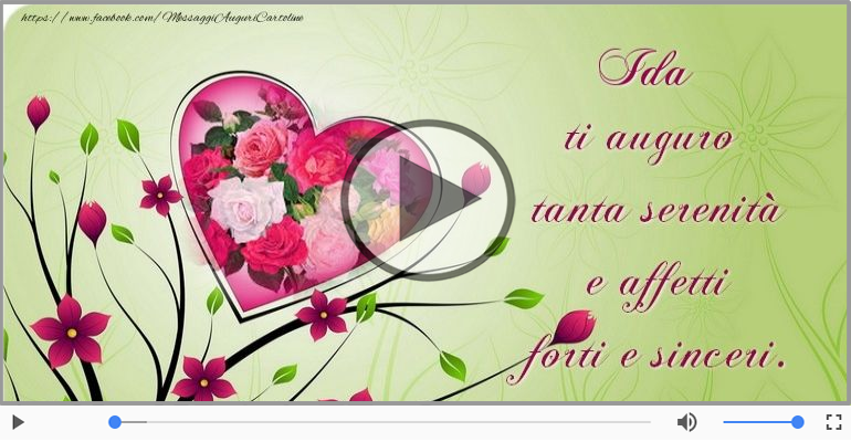 It's your birthday Ida ... Buon Compleanno!