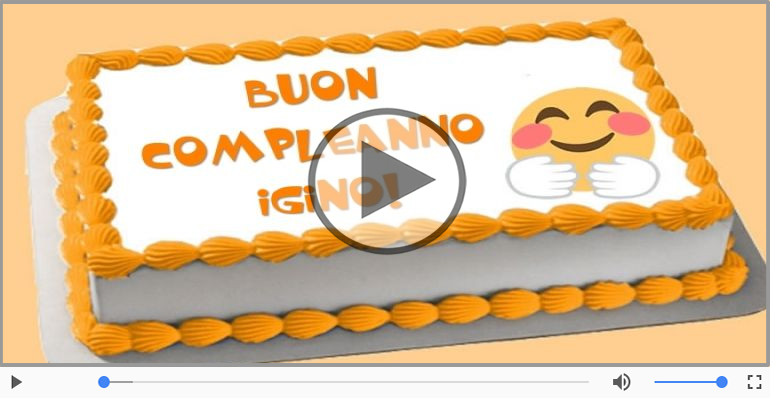 Tanti Auguri di Buon Compleanno Igino!