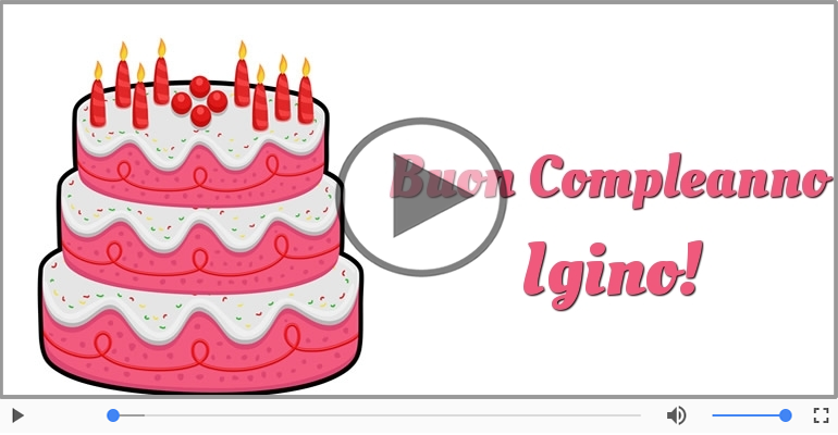 Buon Compleanno Igino!