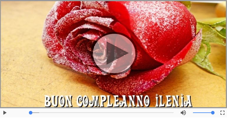 It's your birthday Ilenia ... Buon Compleanno!