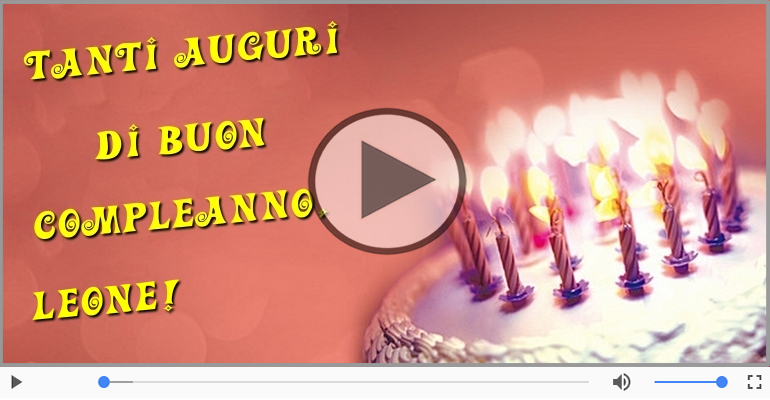 Tanti Auguri di Buon Compleanno Leone!