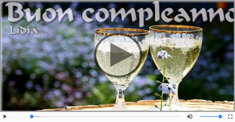 Happy Birthday Lidia! Buon Compleanno Lidia!