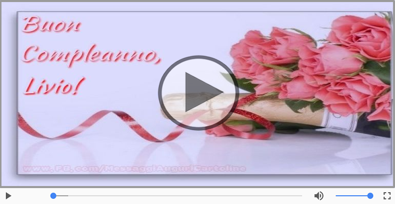 Tanti Auguri di Buon Compleanno Livio!
