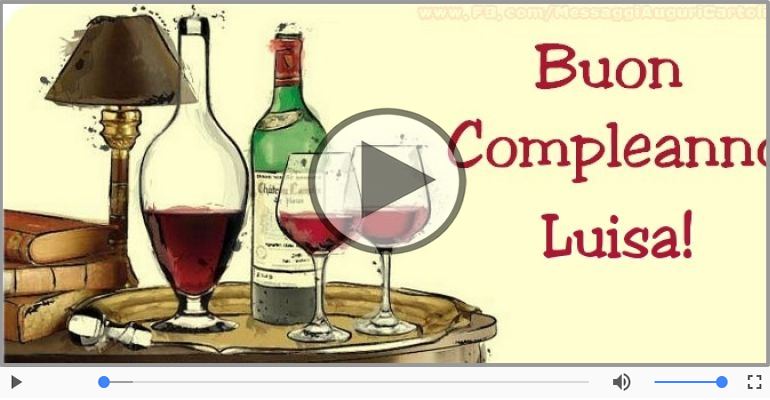 Buon Compleanno Luisa!