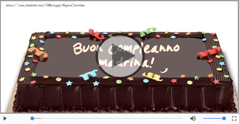Buon Compleanno Madrina!