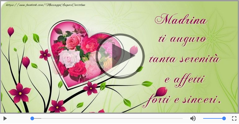 It's your birthday Madrina ... Buon Compleanno!