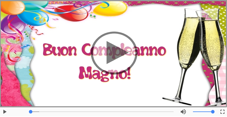 It's your birthday Magno ... Buon Compleanno!