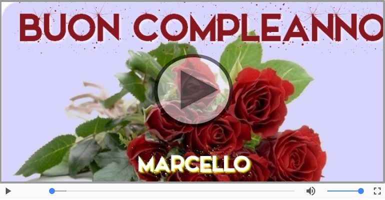 Tanti Auguri di Buon Compleanno Marcello!