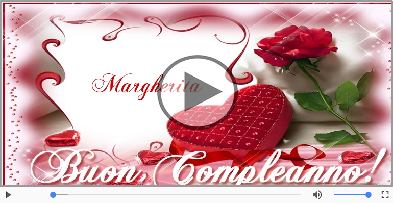 Tanti Auguri di Buon Compleanno Margherita!