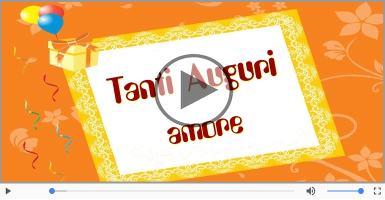 It's your birthday Amore Mio ... Buon Compleanno!