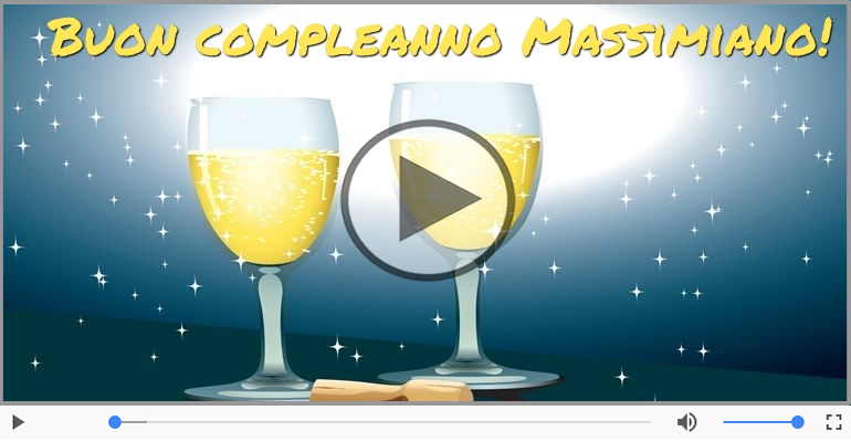 Happy Birthday Massimiano! Buon Compleanno Massimiano!