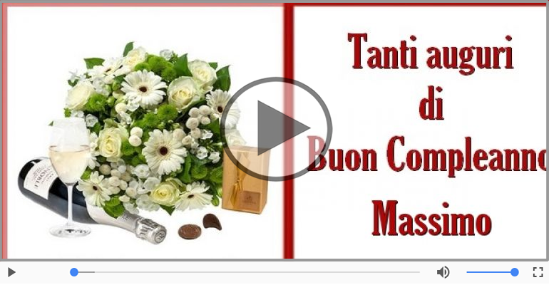 Buon Compleanno Massimo!