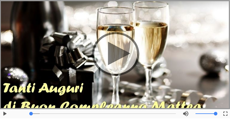 Tanti Auguri di Buon Compleanno Mattea!