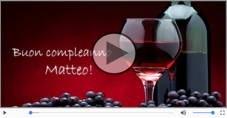 Buon Compleanno Matteo!