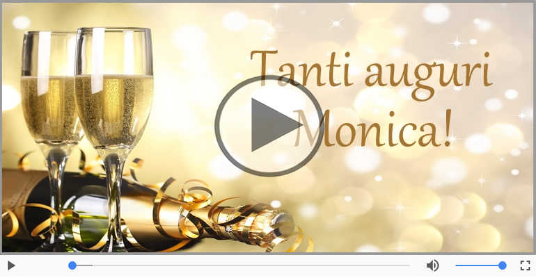 Tanti Auguri di Buon Compleanno Monica!