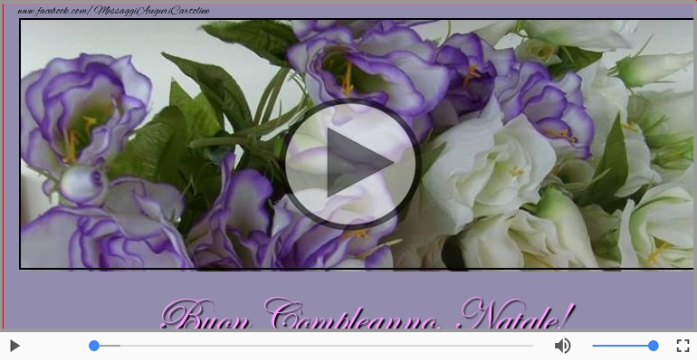 Happy Birthday Natale! Buon Compleanno Natale!