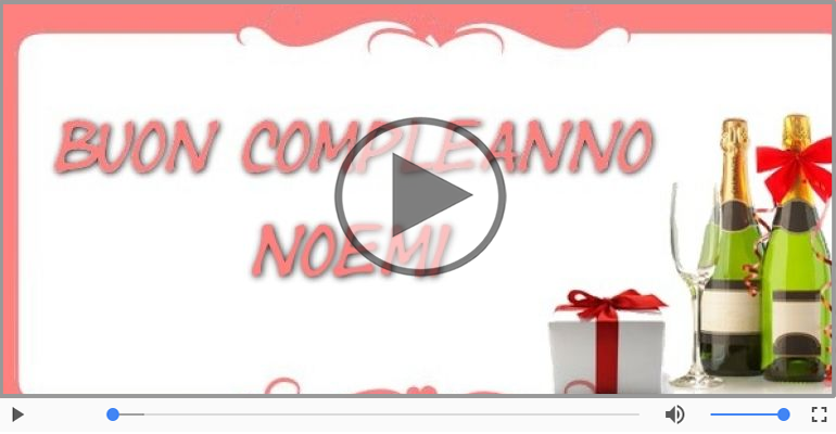 It's your birthday Noemi ... Buon Compleanno!