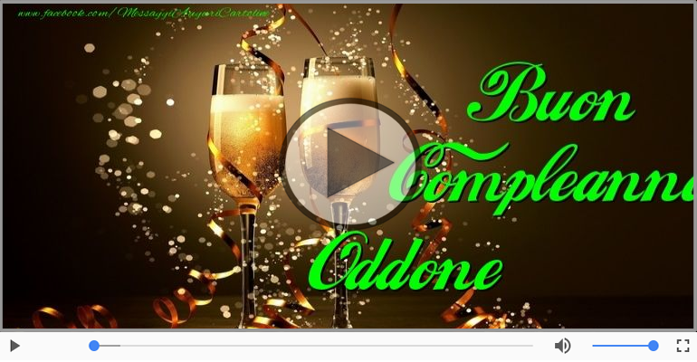 Buon Compleanno Oddone!
