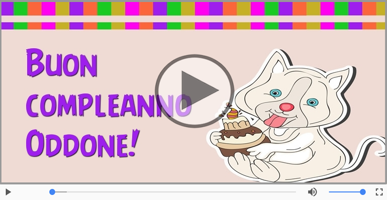 Buon Compleanno Oddone!