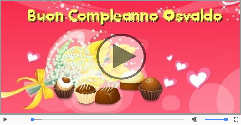 It's your birthday Osvaldo ... Buon Compleanno!