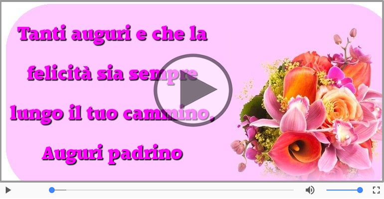 Tanti Auguri di Buon Compleanno Padrino!