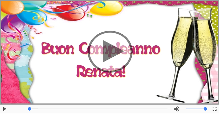 It's your birthday Renata ... Buon Compleanno!