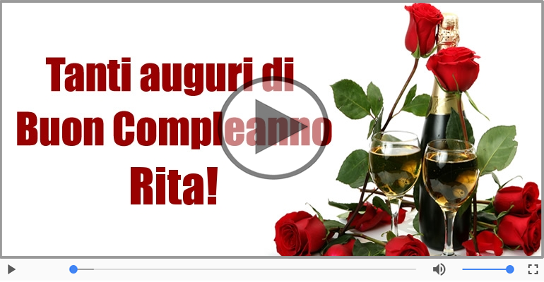 It's your birthday Rita ... Buon Compleanno!