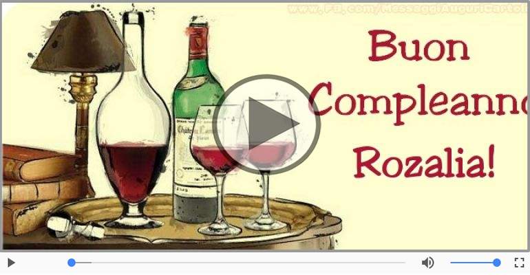 Buon Compleanno Rozalia!