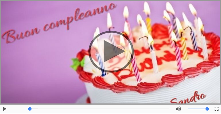 Tanti Auguri di Buon Compleanno Sandro!