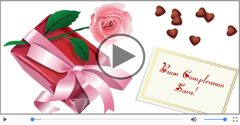 Buon Compleanno Sara!