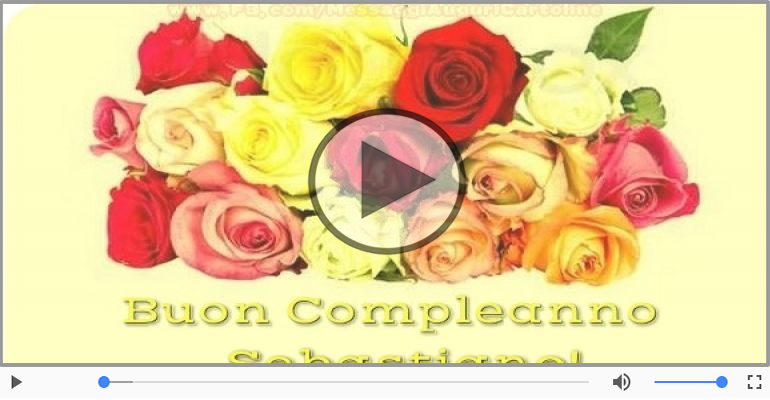 Tanti Auguri di Buon Compleanno Sebastiano!