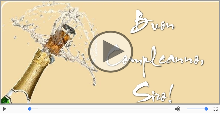 Tanti Auguri di Buon Compleanno Siro!