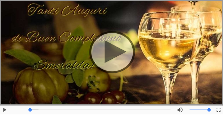 Tanti Auguri di Buon Compleanno Smeralda!