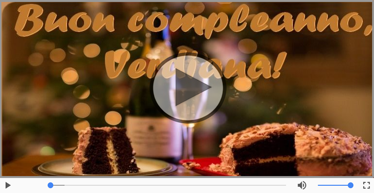 Buon Compleanno Verdiana!