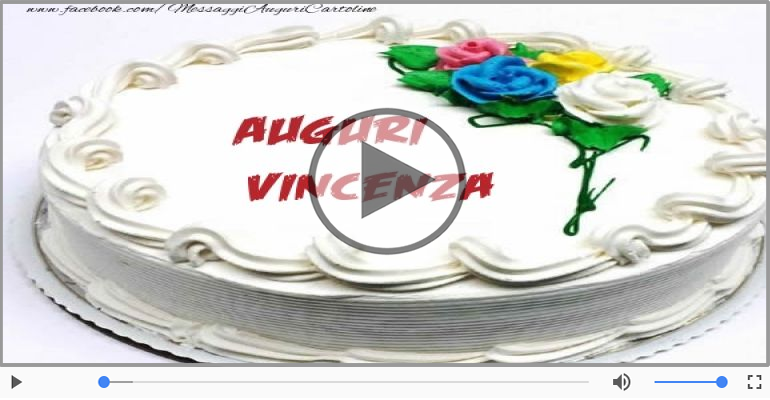 Tanti Auguri di Buon Compleanno Vincenza!