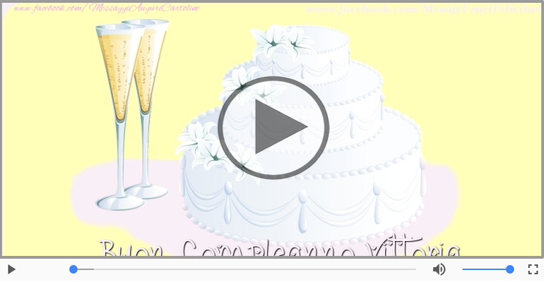 Tanti Auguri di Buon Compleanno Vittoria!